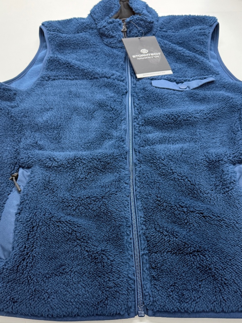 Stormtech  men’s indigo Sherpa fleece vest